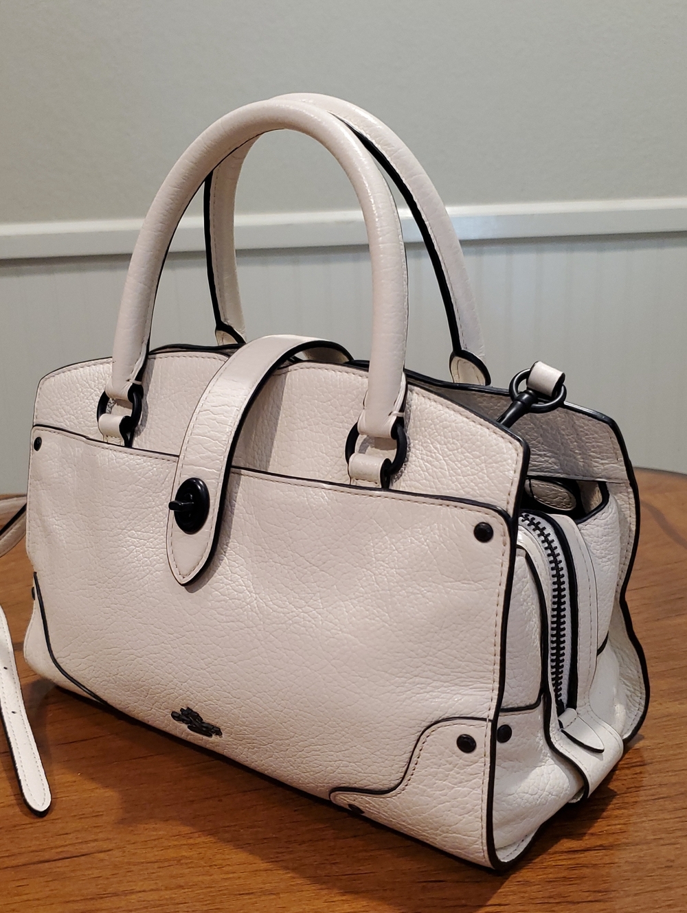Coach Mini Mercer Bag Chalk White - Picture 5 of 16
